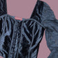 Geraldine Velvet crop Size 10/12