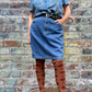 Denim & Co Denim Skirt Size 14
