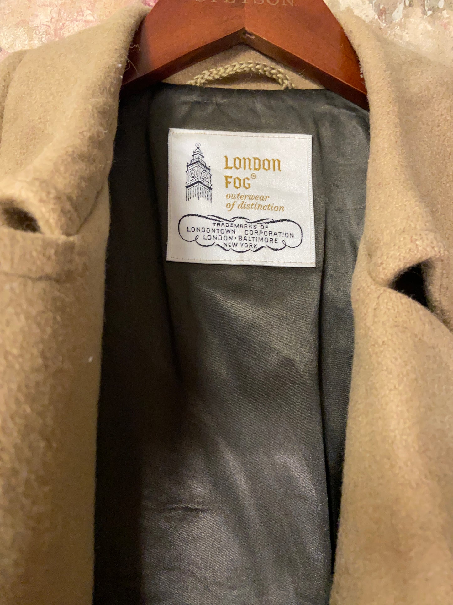London Fog Wool Over Coat