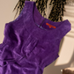 Donna Purple Suede Dress Size 10