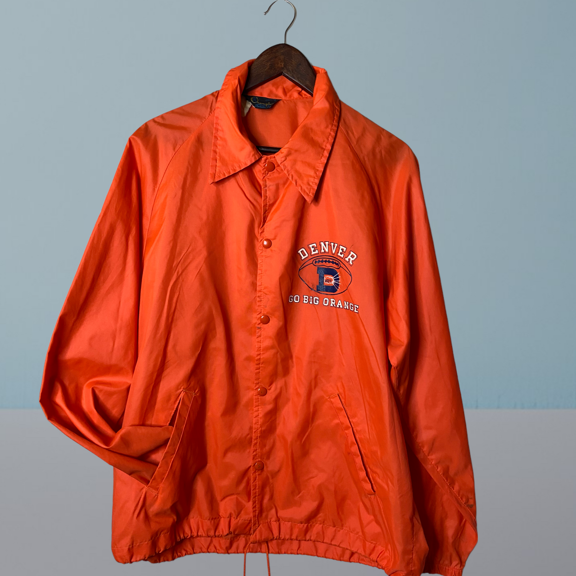 Champion Orange Windbreaker