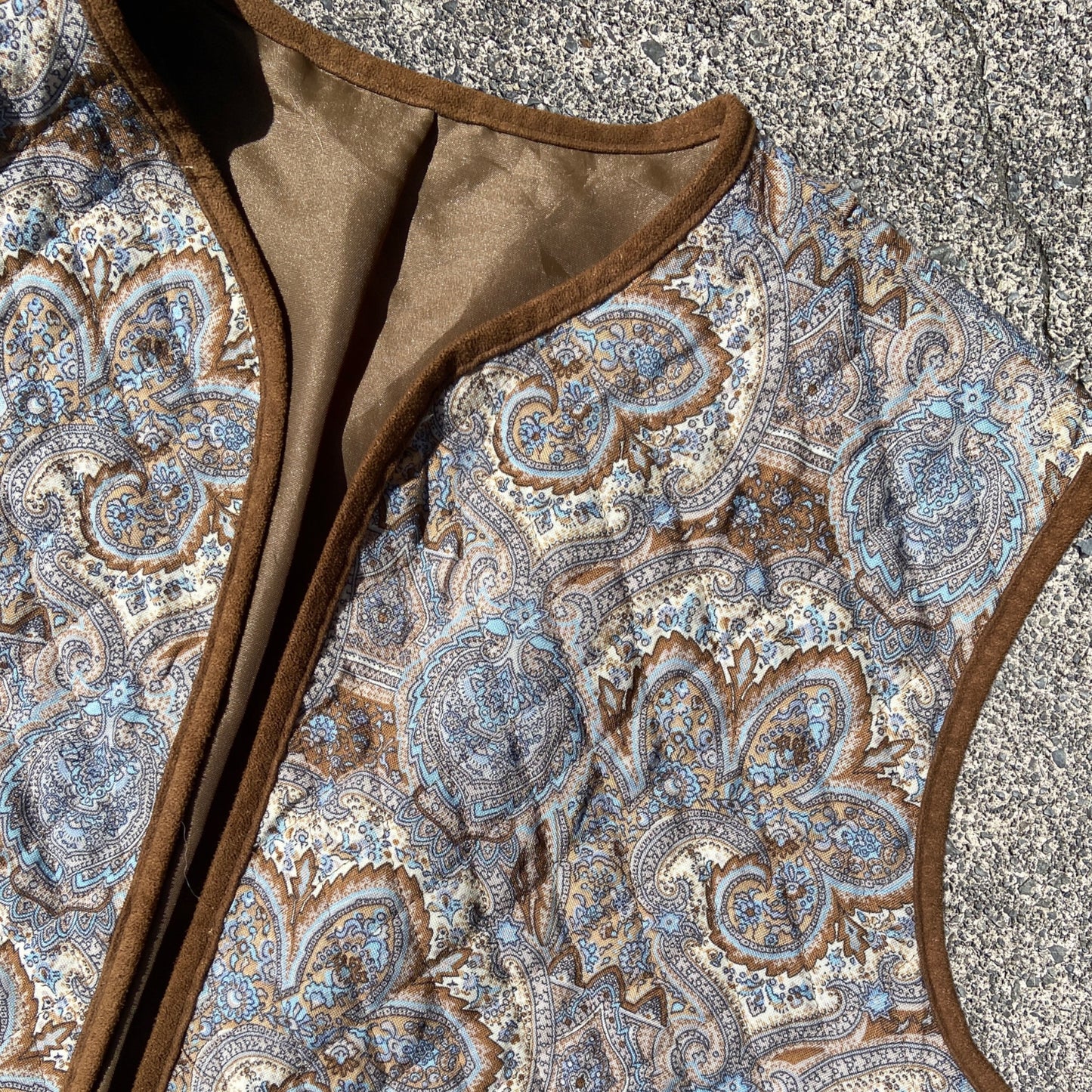 Clover Quilted Paisley Vest