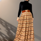 Woodstock Pleated Maxi Skirt