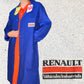 Renault Blue Workwear Coat Size M