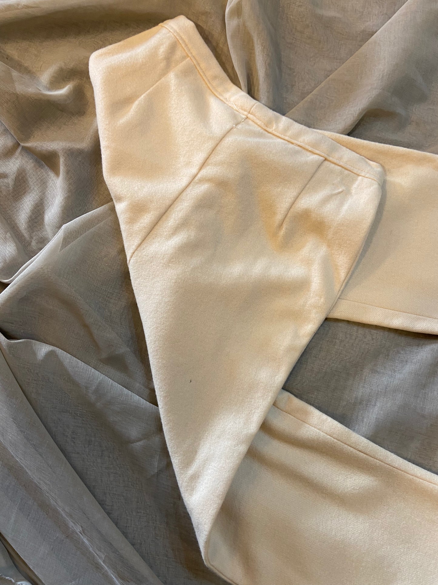 Angie Flared Wool Pants Size 8