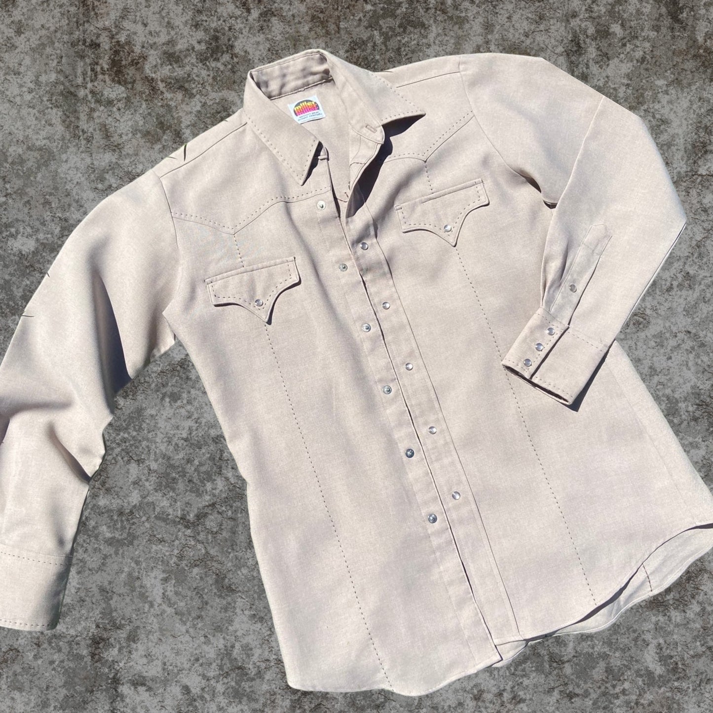 Miller Western Wear Shirt Size 14