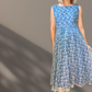 Blue Lace 1950's Dress
