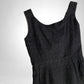 Black Lace Wiggle Dress