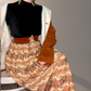 Woodstock Pleated Maxi Skirt